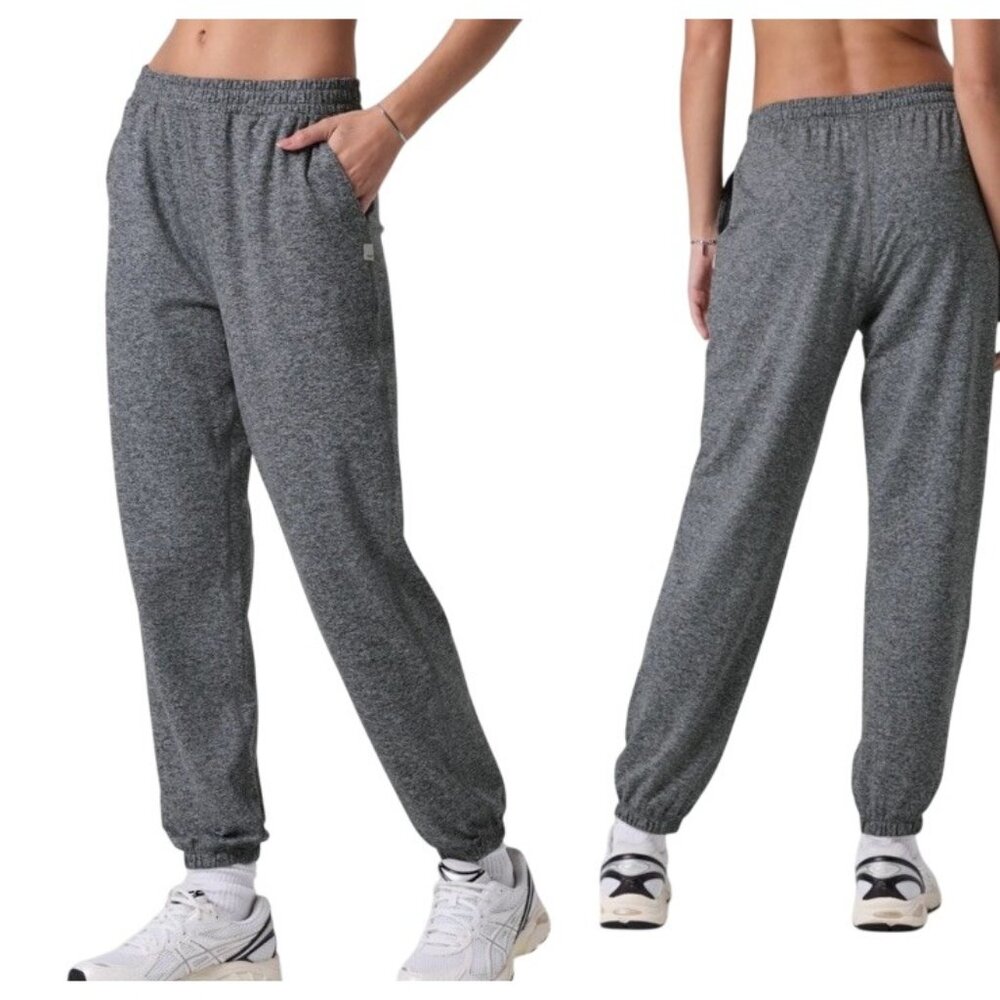 Vuori Heather Gray Track Joggers